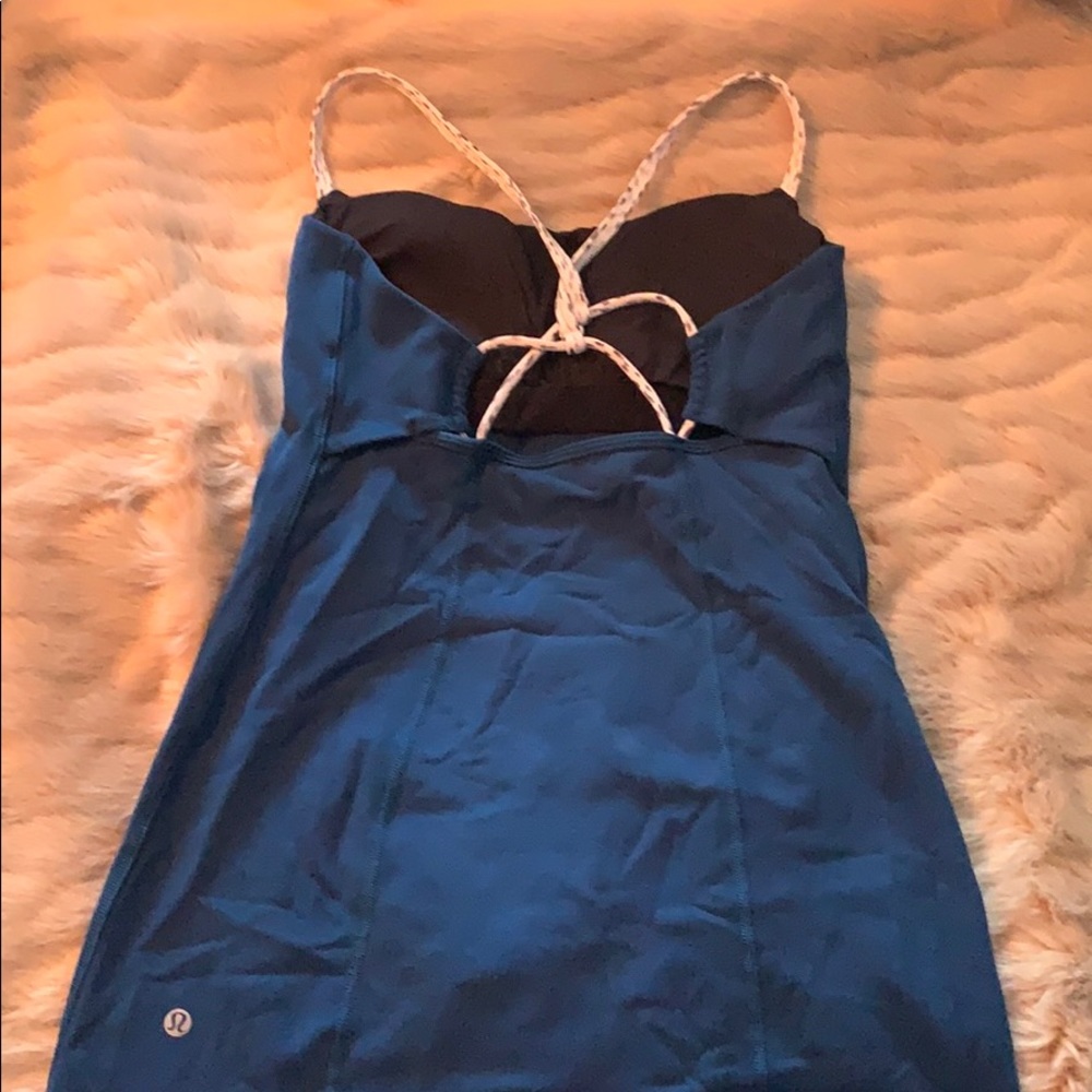 Lululemon Athletica crossback tank